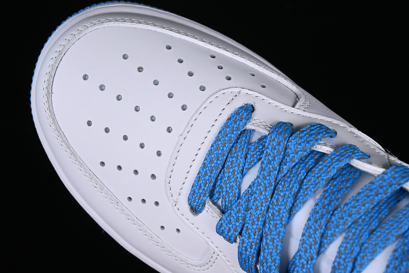 Nike Air Force 1 '07 Mid White/Blue 21