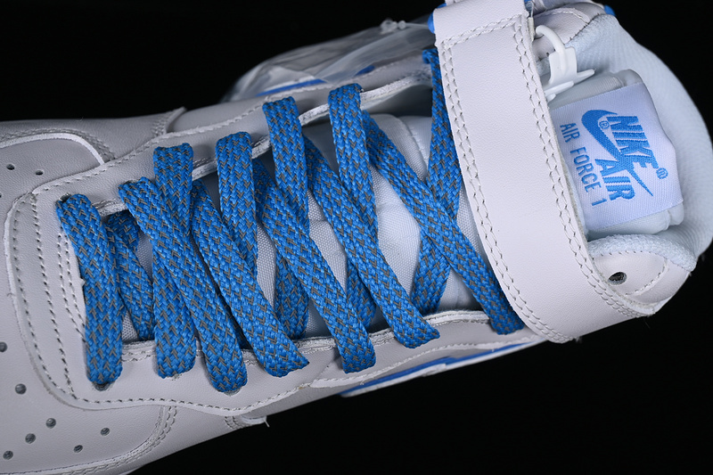 Nike Air Force 1 '07 Mid White/Blue 25