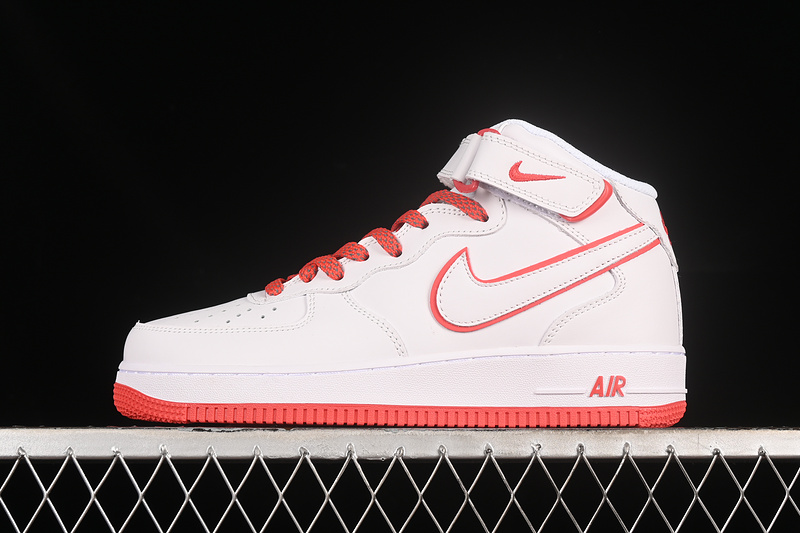 Nike Air Force 1 '07 Mid Off White/Red 23