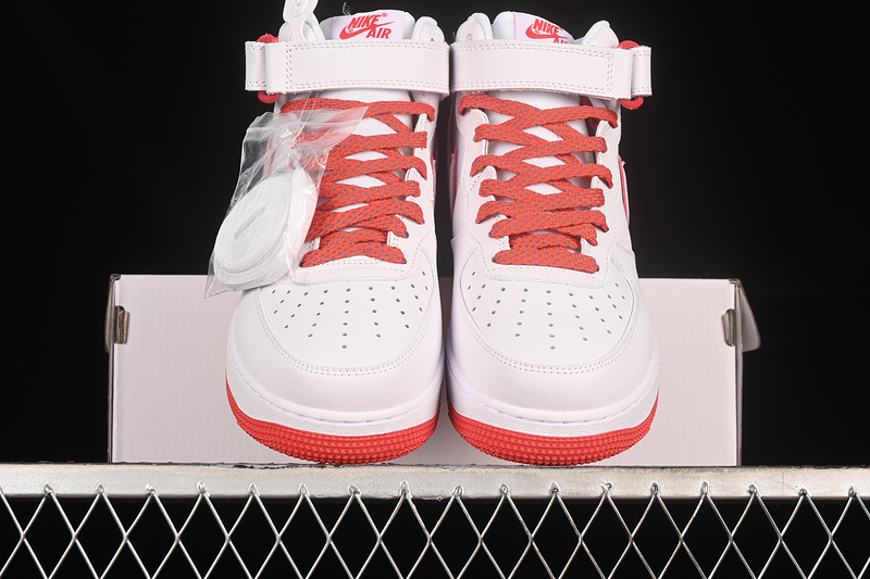 Nike Air Force 1 '07 Mid Off White/Red 29