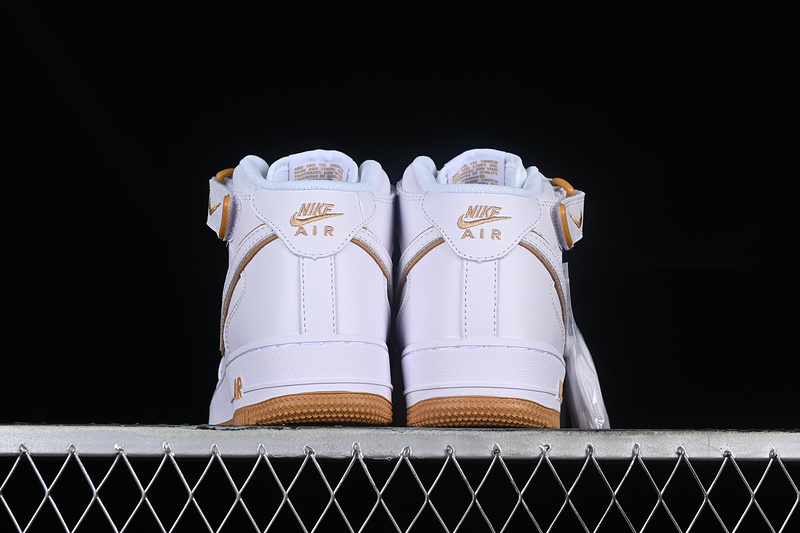 Nike Air Force 1 '07 Mid Off White/Yellow 5