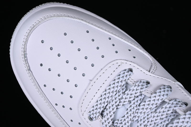 Nike Air Force 1 '07 Mid White/Silver 21