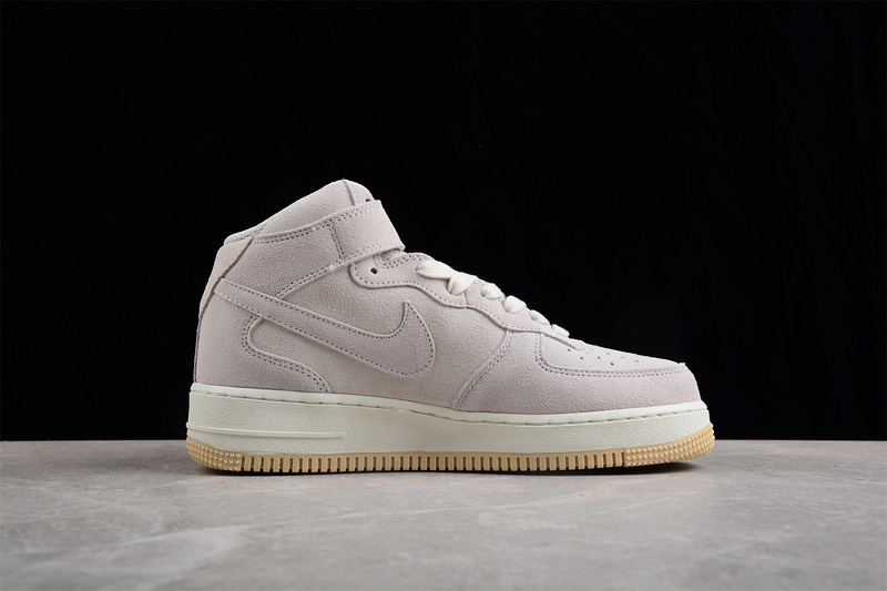 Air Force 1 Mid 07 Light Grey/White/Light Brown 11