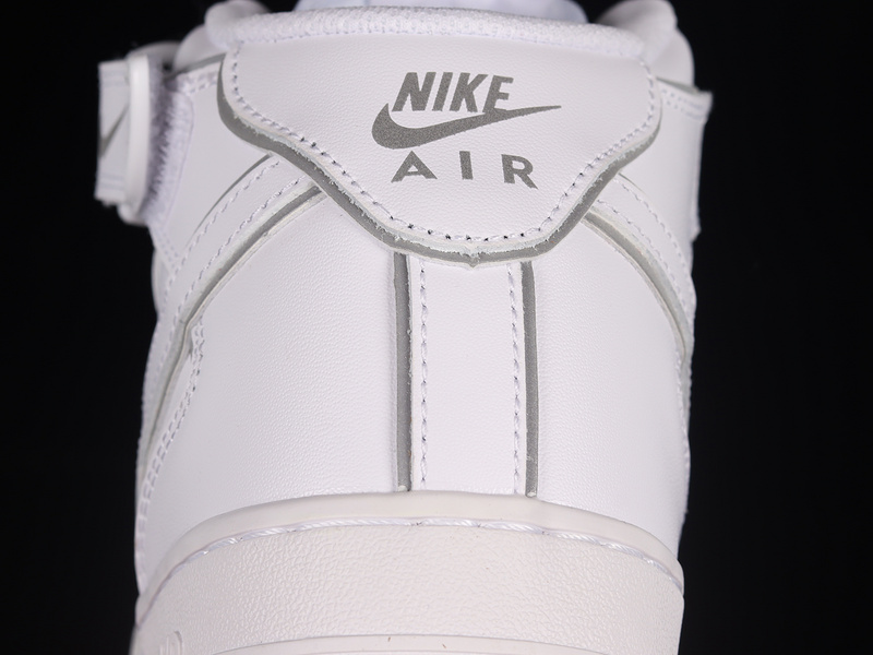 Nike Air Force 1 '07 Mid White/Silver/White 3