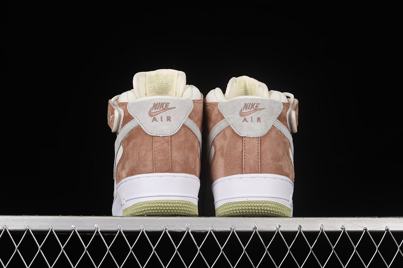 Nike Air Force 1 '07 Mid White/Grey/Brown/Green 27