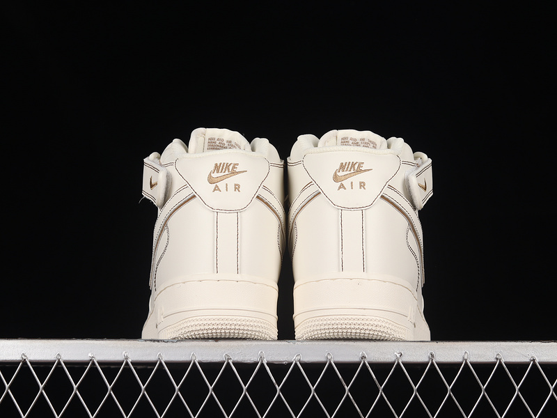 Air Force 1 Mid 07 Cream White/White/Brown 27