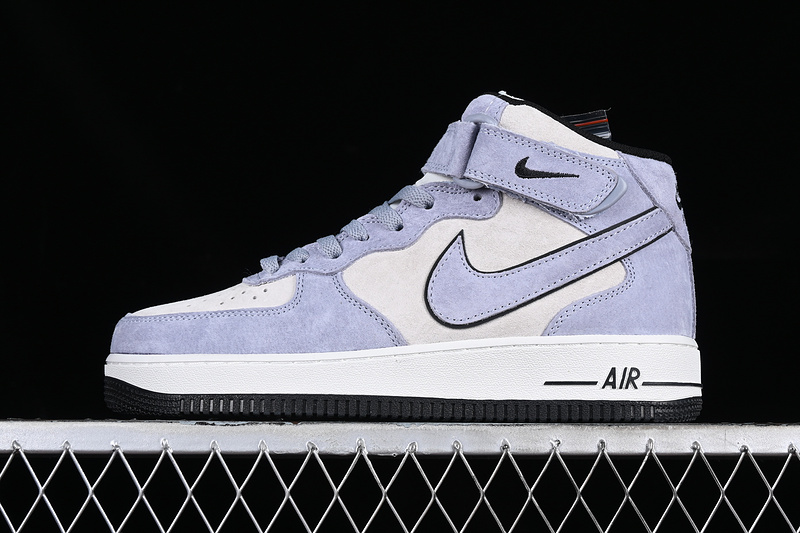 Nike Air Force 1 '07 Mid White/Blue/Black 15