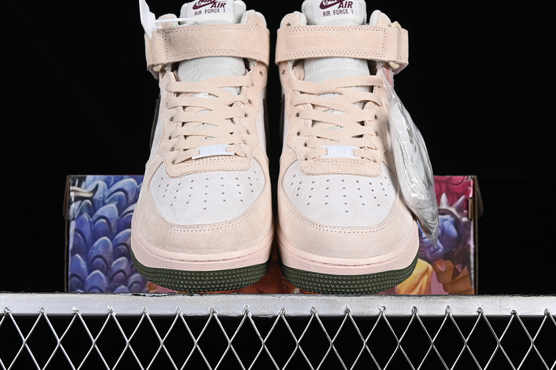 Nike Air Force 1 '07 Mid White/Pink/Green/Red 15