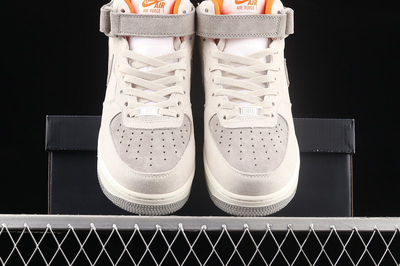 Nike Air Force 1 '07 Mid Grey/Orange 21