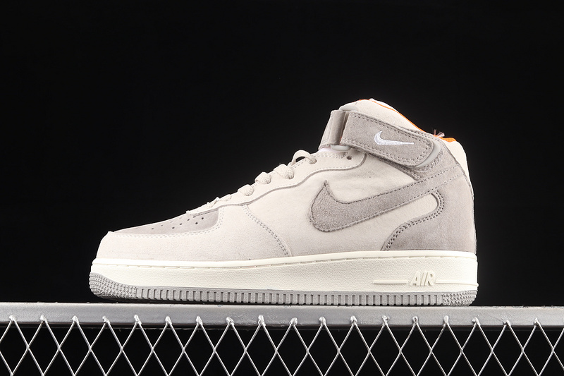 Nike Air Force 1 '07 Mid Grey/Orange 25