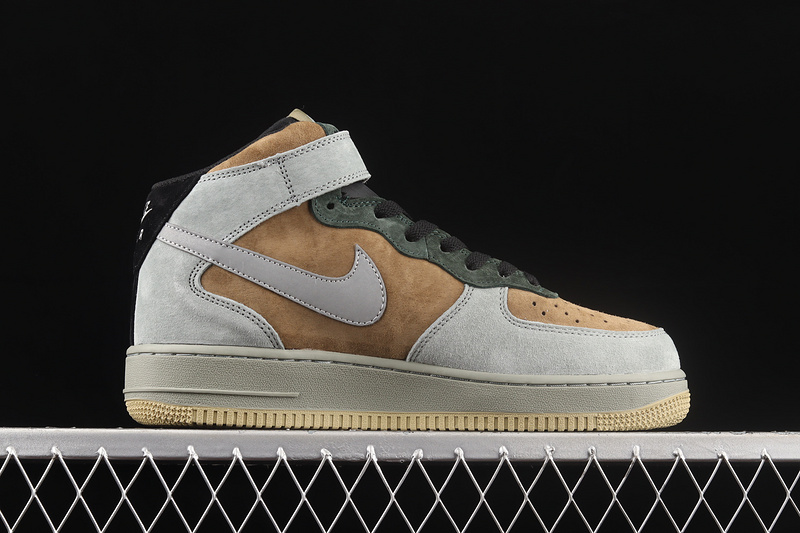 Nike Air Force 1 '07 Mid Christmas Grey/Brown/Green/Black 29