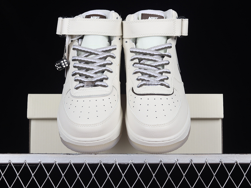 Air Force 1 Mid 07 Dice God Beige/Black/Light Grey 25