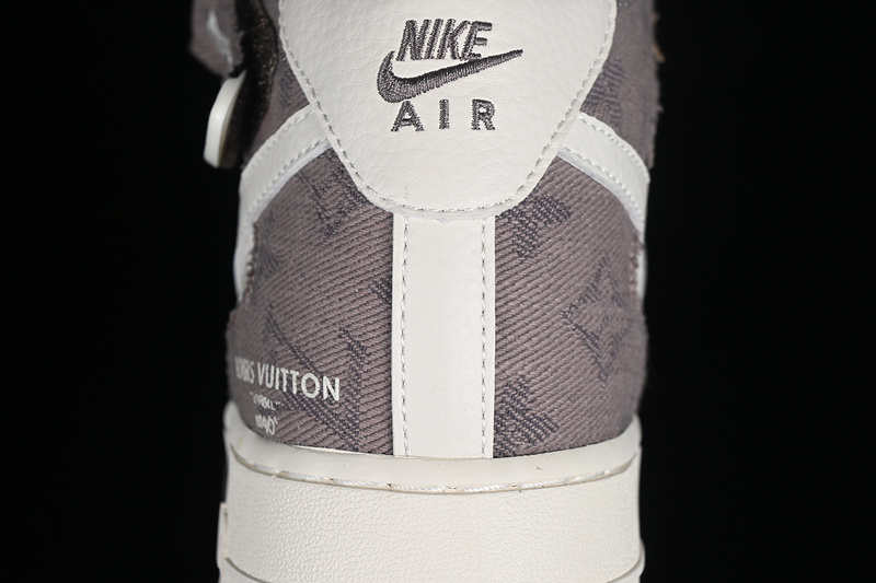 Nike Air Force 1 '07 Mid L*V White/Grey 9