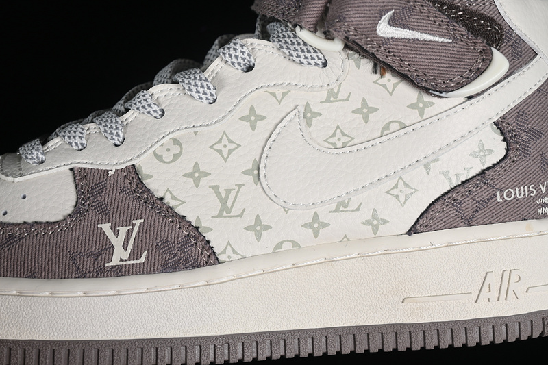 Nike Air Force 1 '07 Mid L*V White/Grey 11