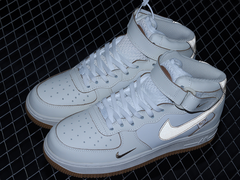 Air Force 1 Mid 07 White/White/Mocha Brown 25