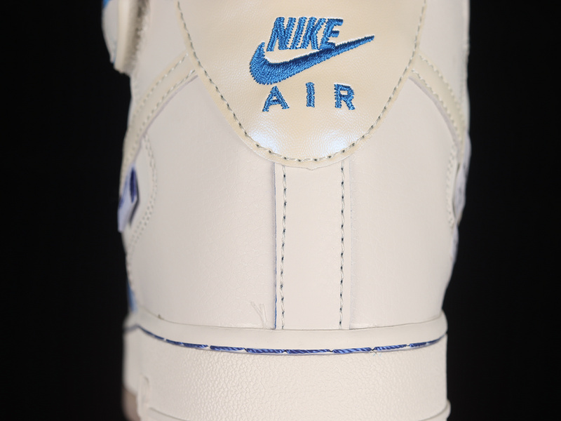 Nike Air Force 1 '07 Mid Pearl White/Pearl White/Sky Blue 21