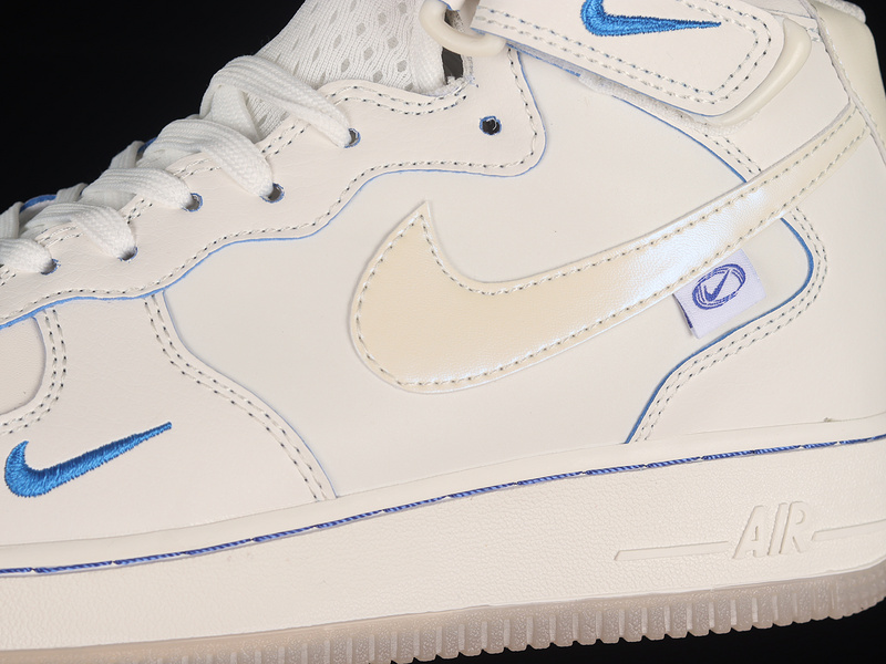 Nike Air Force 1 '07 Mid Pearl White/Pearl White/Sky Blue 27