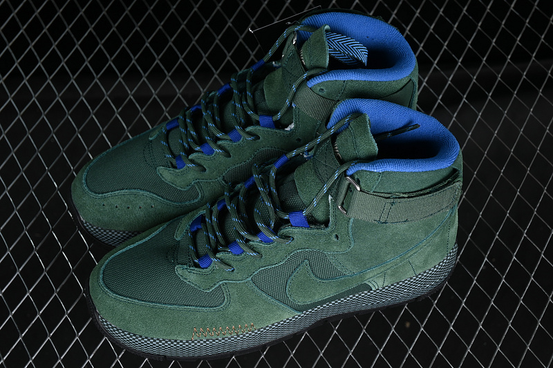 Air Force 1 High Wild White/Green/Blue 15