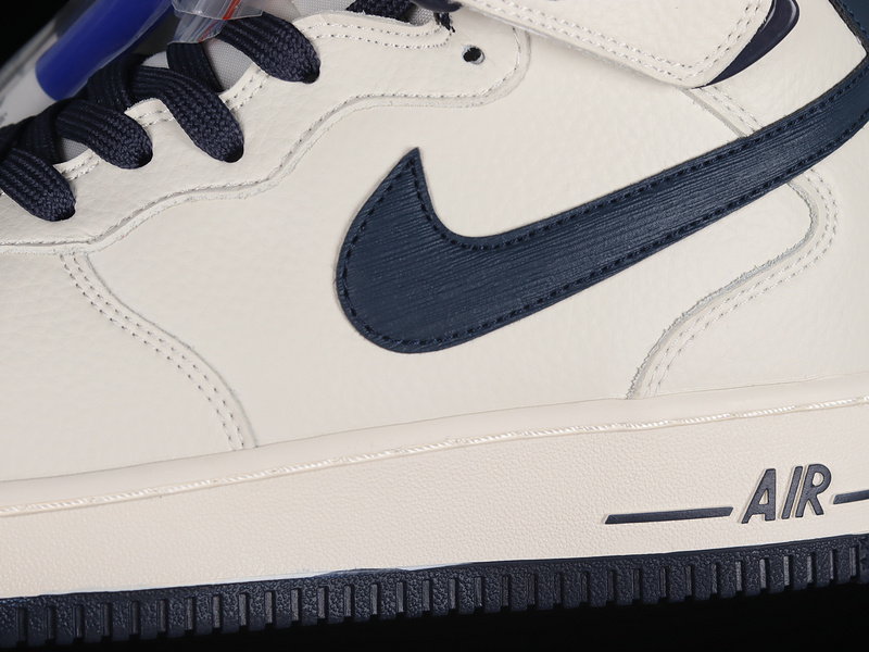 Air Force 1 Mid 07 Beige/Beige/Navy Blue 29