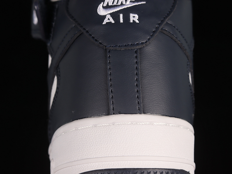 Air Force 1 Mid 07 Black/White/Dark Blue 13