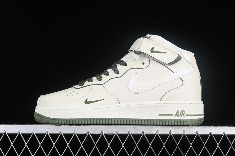 Nike Air Force 1 '07 Mid Off White/Green 3