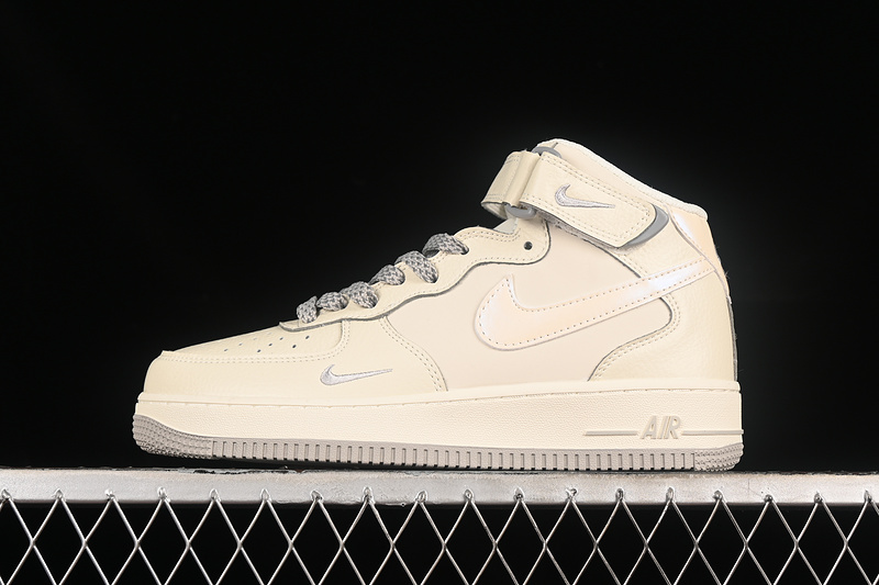 Nike Air Force 1 '07 Mid Grey/Off White 15