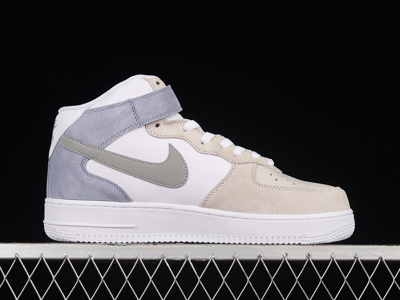 Air Force 1 Mid 07 Grey/White/Purple 17