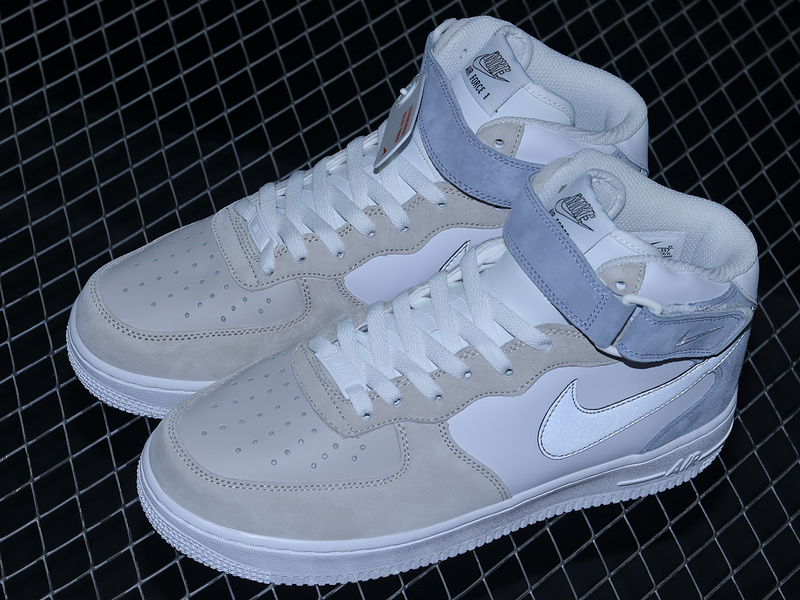 Air Force 1 Mid 07 Grey/White/Purple 31