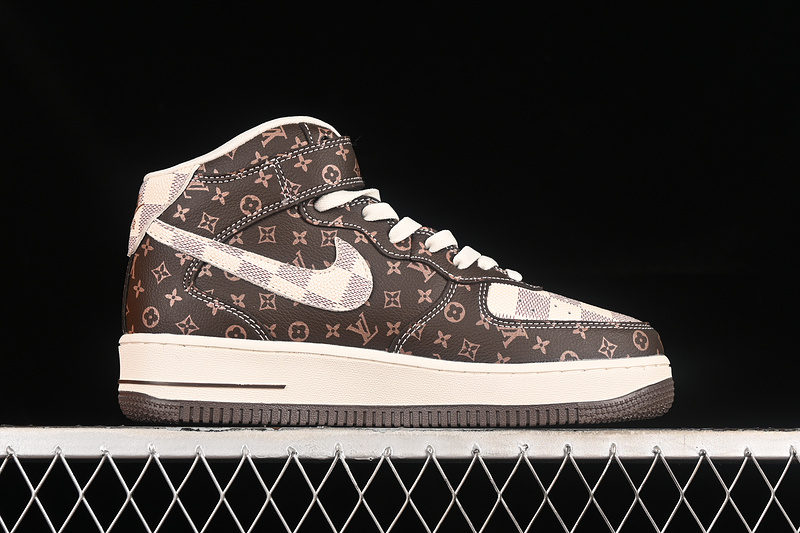 Nike Air Force 1 '07 Mid L*V Grey/Brown 3