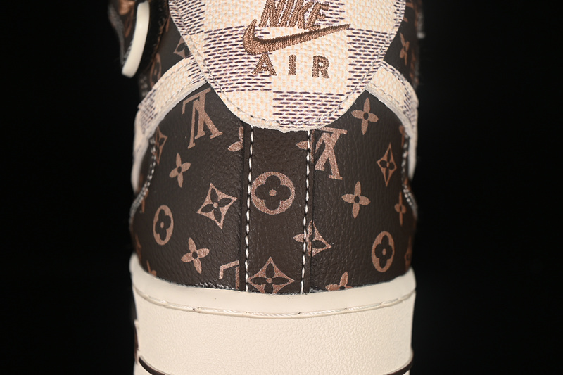 Nike Air Force 1 '07 Mid L*V Grey/Brown 5