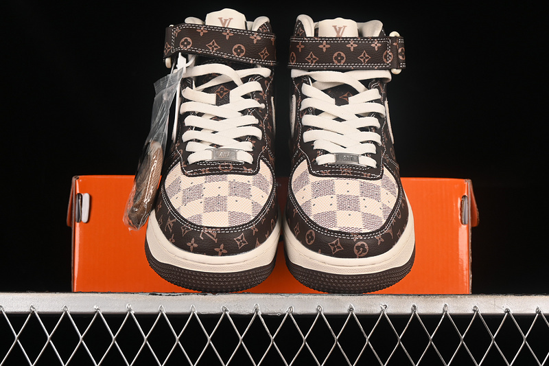 Nike Air Force 1 '07 Mid L*V Grey/Brown 7