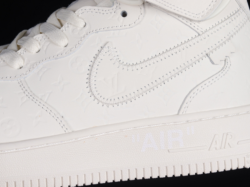 L*V X Air Force 1 Mid 07 White/White/White 11