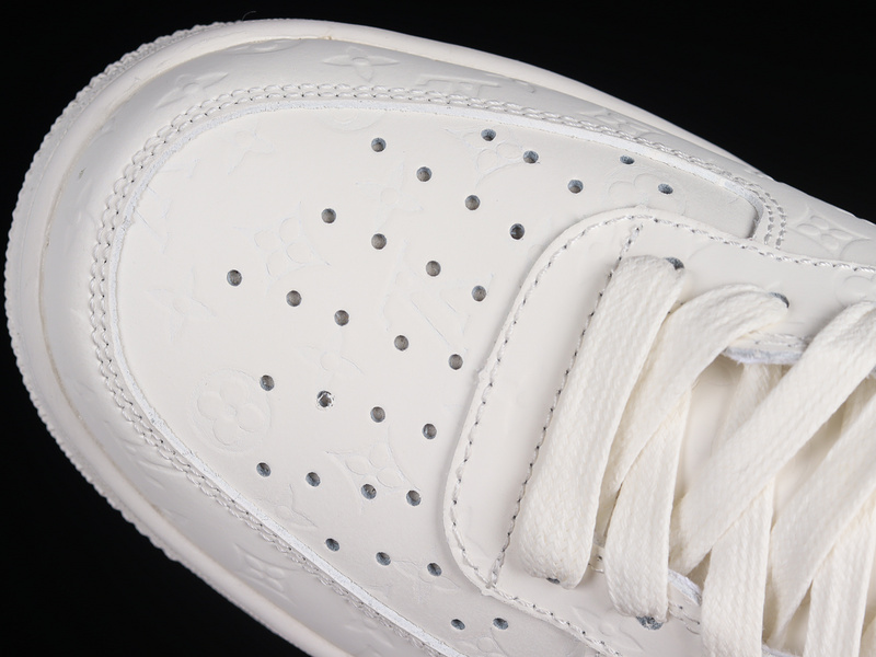 L*V X Air Force 1 Mid 07 White/White/White 21