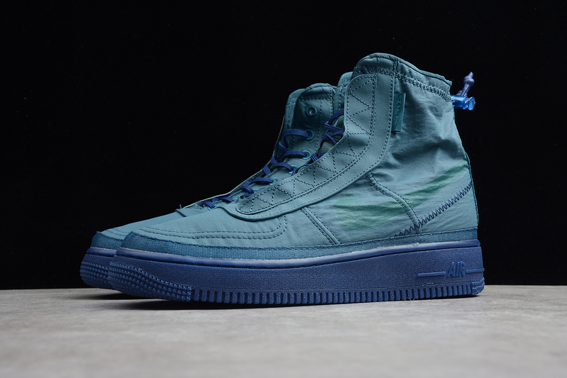 Air Force 1 High Shell Midnight Turquoise Navy Blue/Blue 11