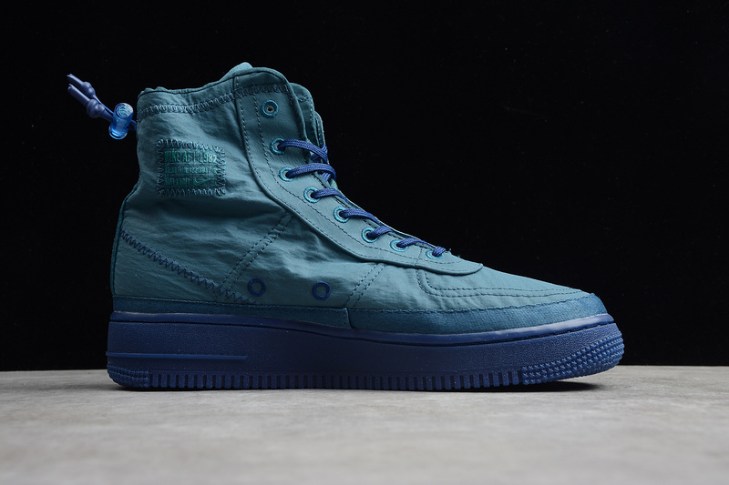 Air Force 1 High Shell Midnight Turquoise Navy Blue/Blue 19