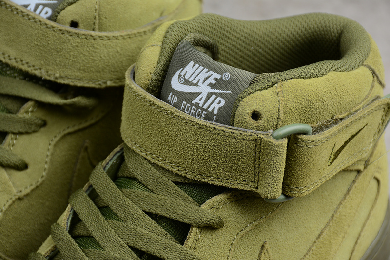 Air Force 1 Mid Olive Legion Green/Legion Green-White 3