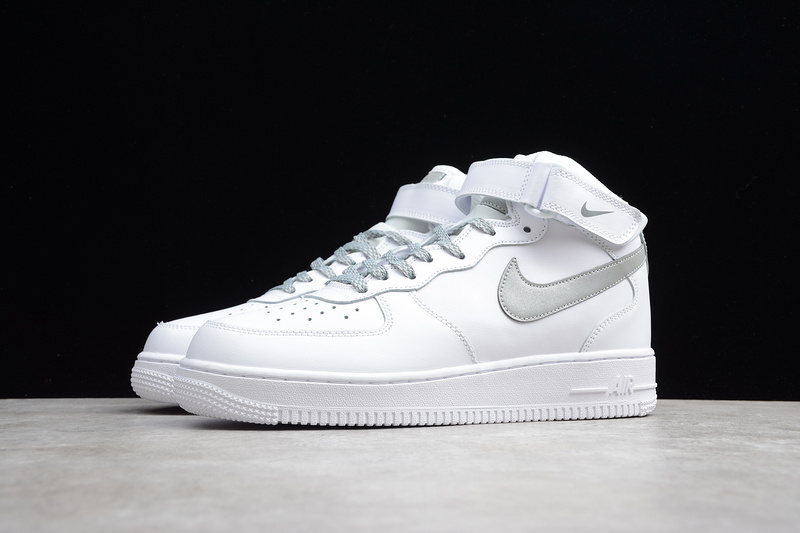 Air Force 1 Mid 07 White/Grey 5