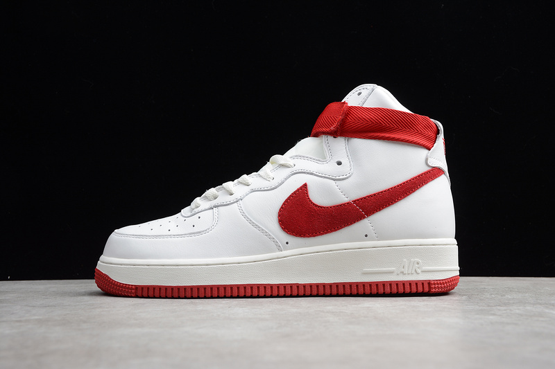 Air Force 1 High Retro Nai Ke Summit White/University Red 3