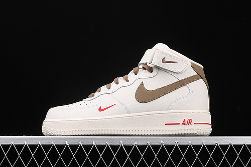 Air Force 1 High Yohood Shoes Rice White/Sandy Beige 19