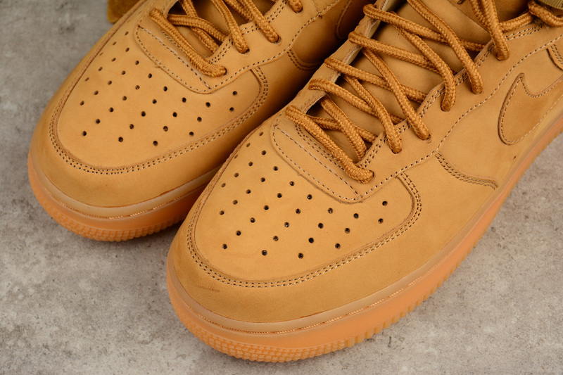 Air Force 1 High '07 Lv8 Wb Wheat Flax/Flax-Outdoor Gree-Gum Li 5