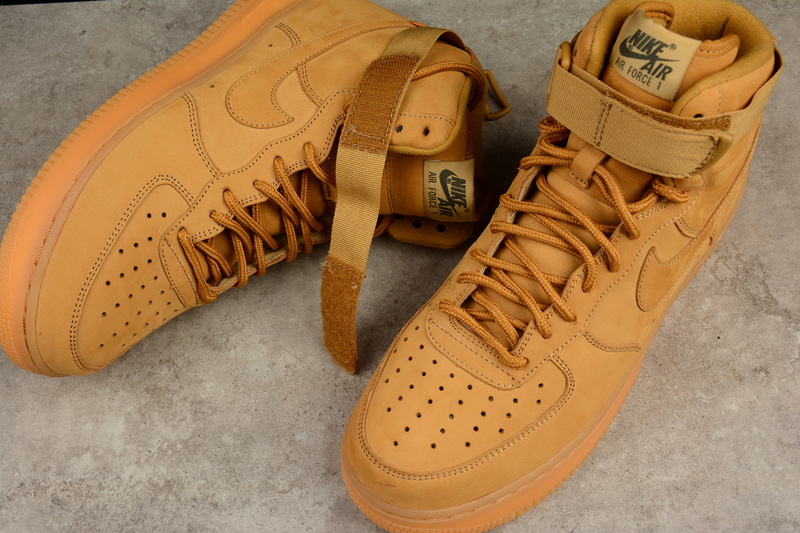 Air Force 1 High '07 Lv8 Wb Wheat Flax/Flax-Outdoor Gree-Gum Li 13