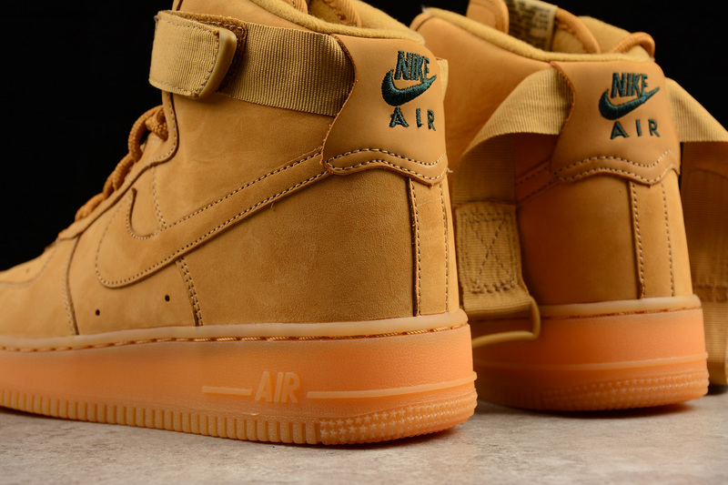 Air Force 1 High '07 Lv8 Wb Wheat Flax/Flax-Outdoor Gree-Gum Li 17