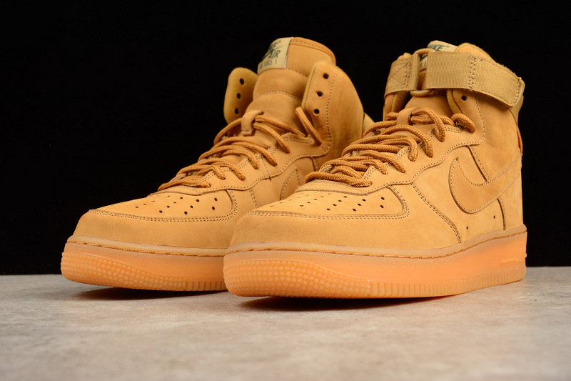 Air Force 1 High '07 Lv8 Wb Wheat Flax/Flax-Outdoor Gree-Gum Li 21