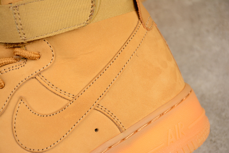 Air Force 1 High '07 Lv8 Wb Wheat Flax/Flax-Outdoor Gree-Gum Li 41