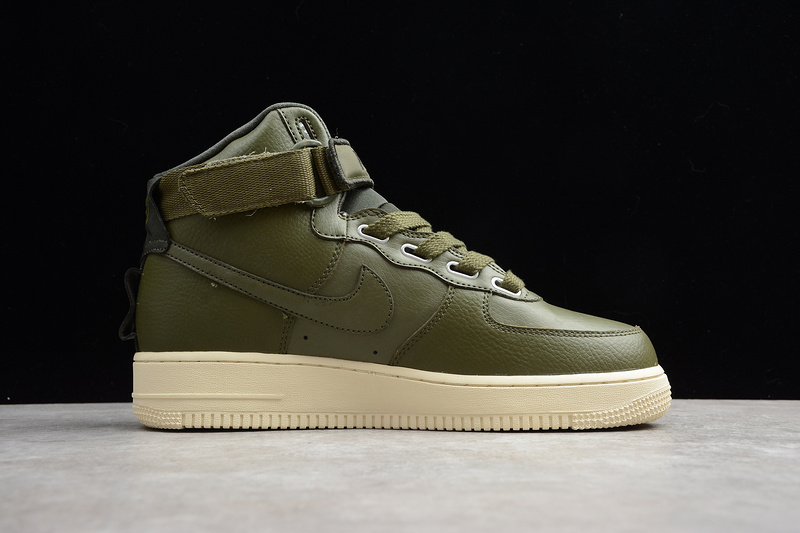 Air Force 1 High Utility Olive Canvas/Light Cream/Sequoia 7