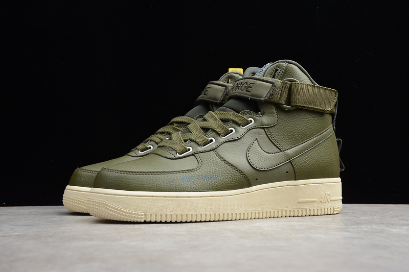 Air Force 1 High Utility Olive Canvas/Light Cream/Sequoia 27