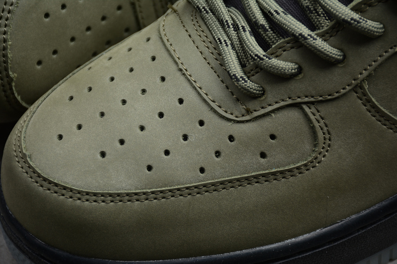 Air Force 1 High 07 Flax Green/Black 9