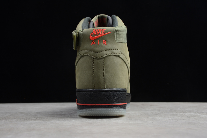 Air Force 1 High 07 Flax Green/Black 13