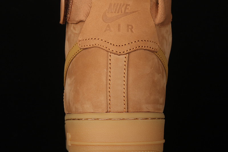 Air Force 1 High Flax/Wheat-Gum Light Brown-Black 3