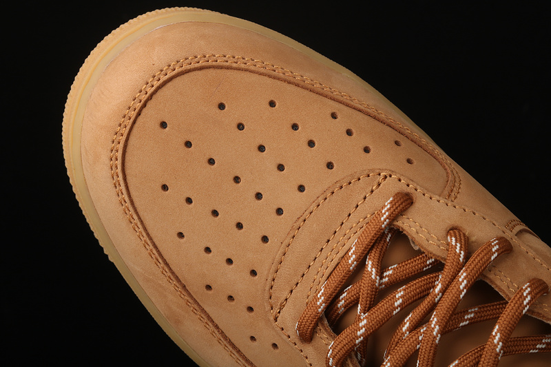 Air Force 1 High Flax/Wheat-Gum Light Brown-Black 15